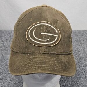 Green Bay Packers Hat Patina Vintage‎ Brown Cap 90s Sportswear Fangear Fanwear